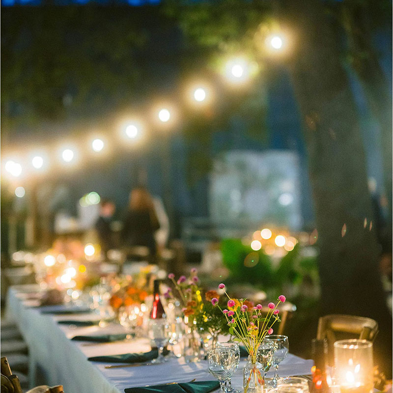 scenographie mariage intime