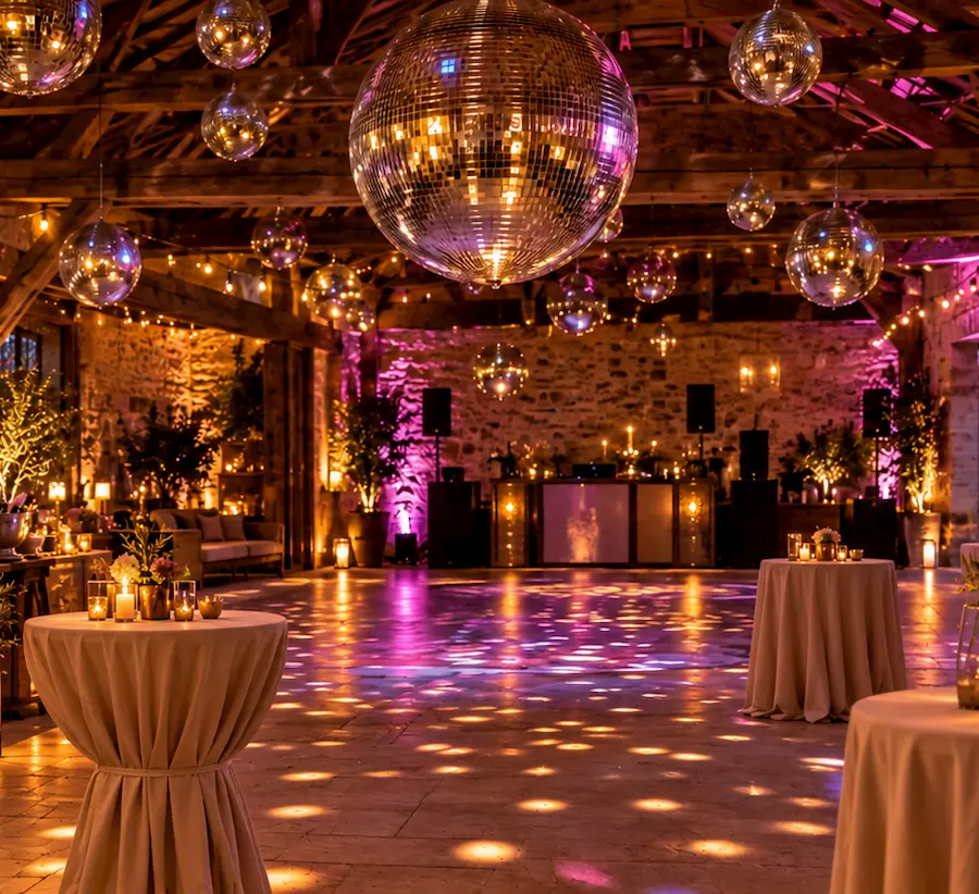 Soirée disco champêtre au buffet